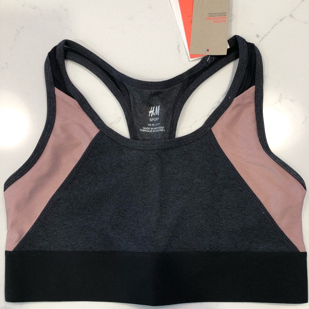 NEW H&M SPORT BRA